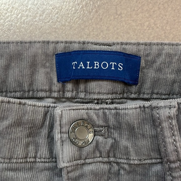 Talbots High-Waist Straight Leg Corduroy Jeans - Picture 3 of 9